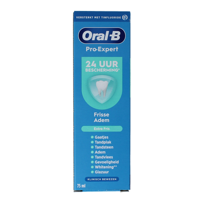 Oral B Tandpasta pro-expert fresh breath 75.00 Milliliter