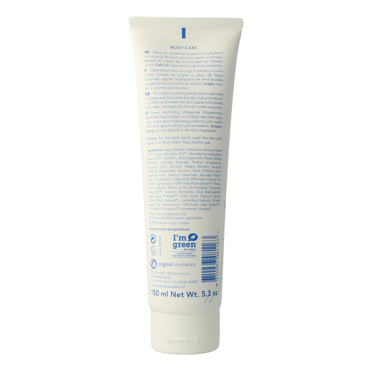 Earth Line Bodylotion aqua 150.00 Milliliter