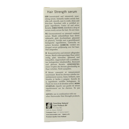 Hairwonder Hair strength serum 30.00 Milliliter