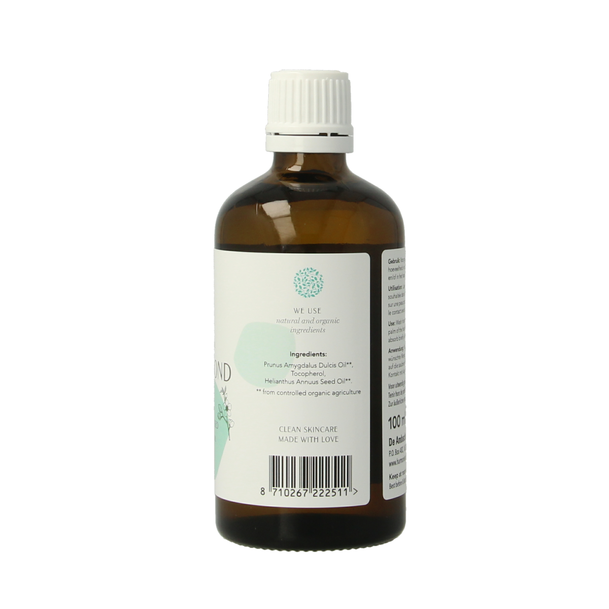 Harmonie Zoete amandelolie 100.00 Milliliter