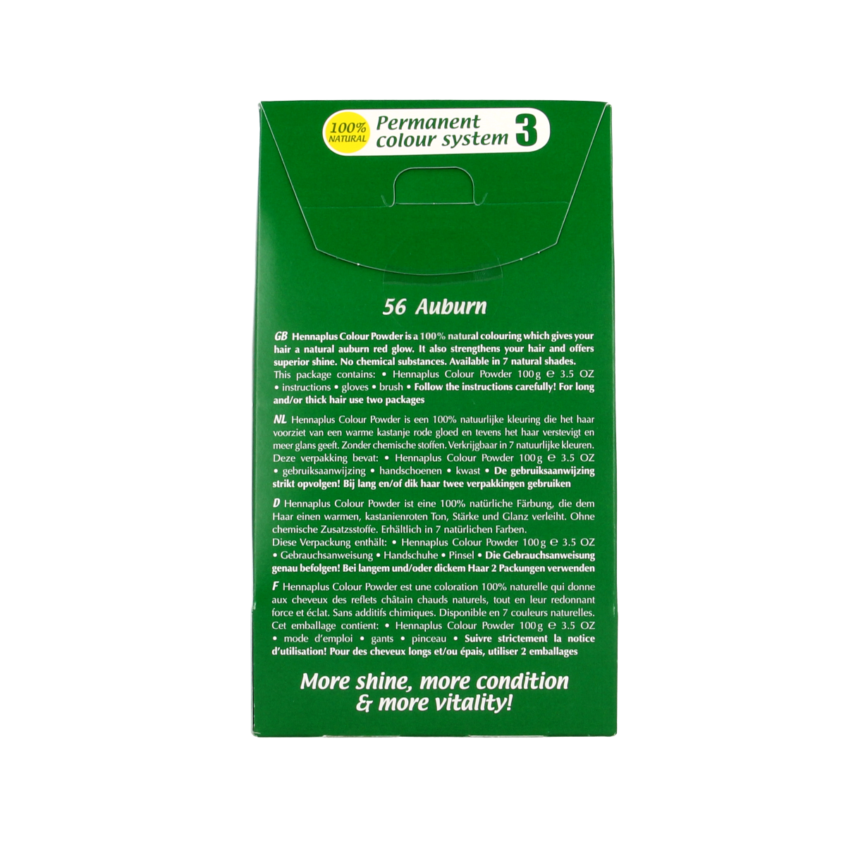 Henna Plus Colour powder 56 auburn 100.00 Gram