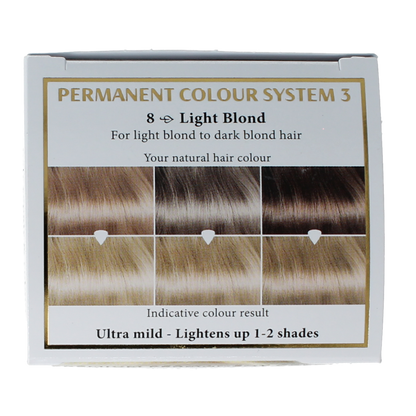 Henna Plus Long lasting colour 8 light blond 100.00 Milliliter