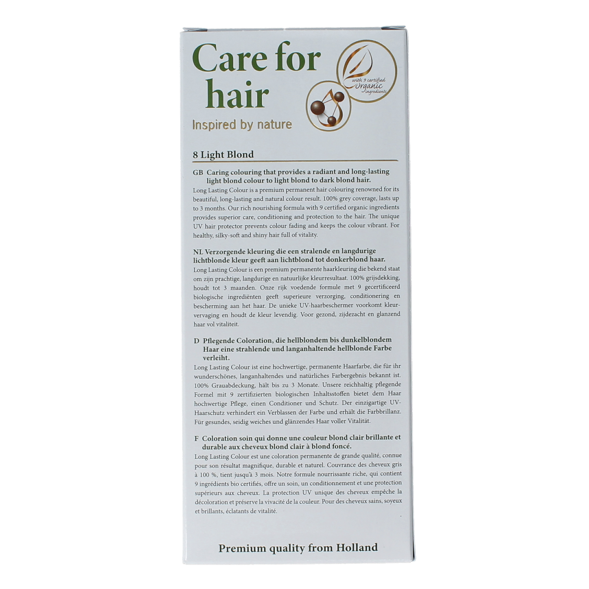 Henna Plus Long lasting colour 8 light blond 100.00 Milliliter