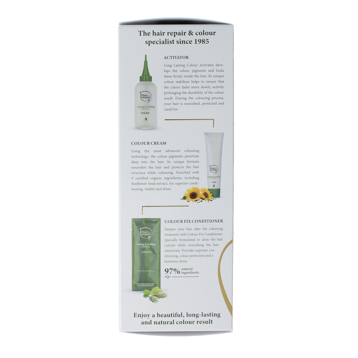 Henna Plus Long lasting colour 6.45 copper mahogany 100.00 Milliliter
