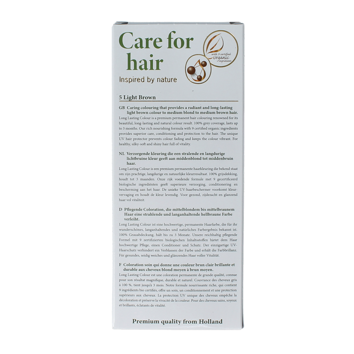 Henna Plus Long lasting colour 5 light brown 100.00 Milliliter