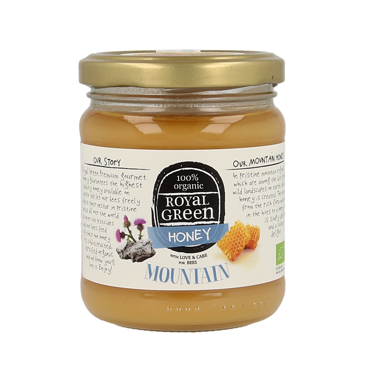Royal Green Mountain honey bio 250.00 Gram