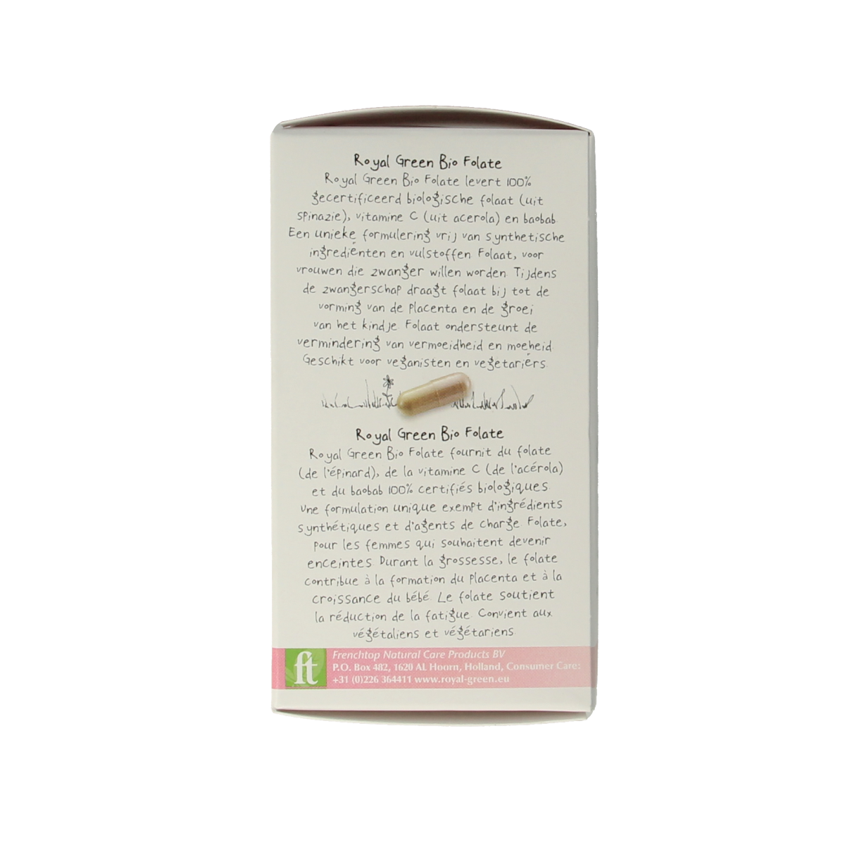 Royal Green Folate bio 60.00 Vegetarische capsules