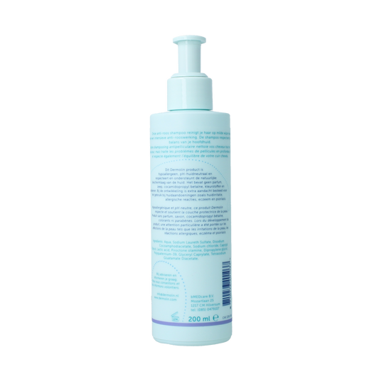 Dermolin Shampoo anti roos CAPB vrij 200.00 Milliliter