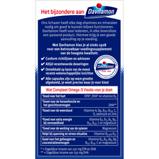 Davitamon Compleet omega 3 vis 70.00 Capsules