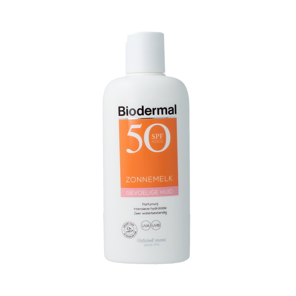 Biodermal Zonnemelk gevoelige huid SPF50+ 200.00 Milliliter