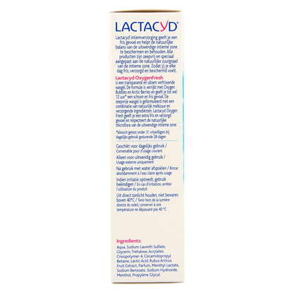 Lactacyd Oxygen fresh intiem wash 200.00 Milliliter