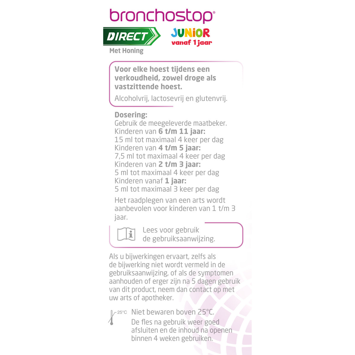 Bronchostop Direct honing junior 120.00 Milliliter