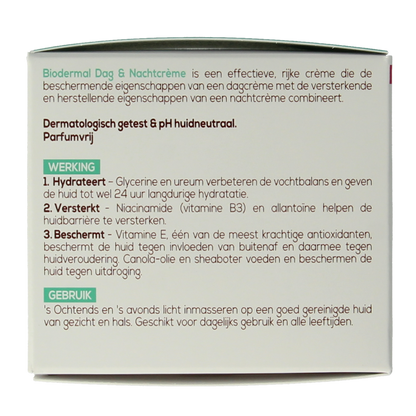 Biodermal Dag- en nachtcreme 50.00 Milliliter