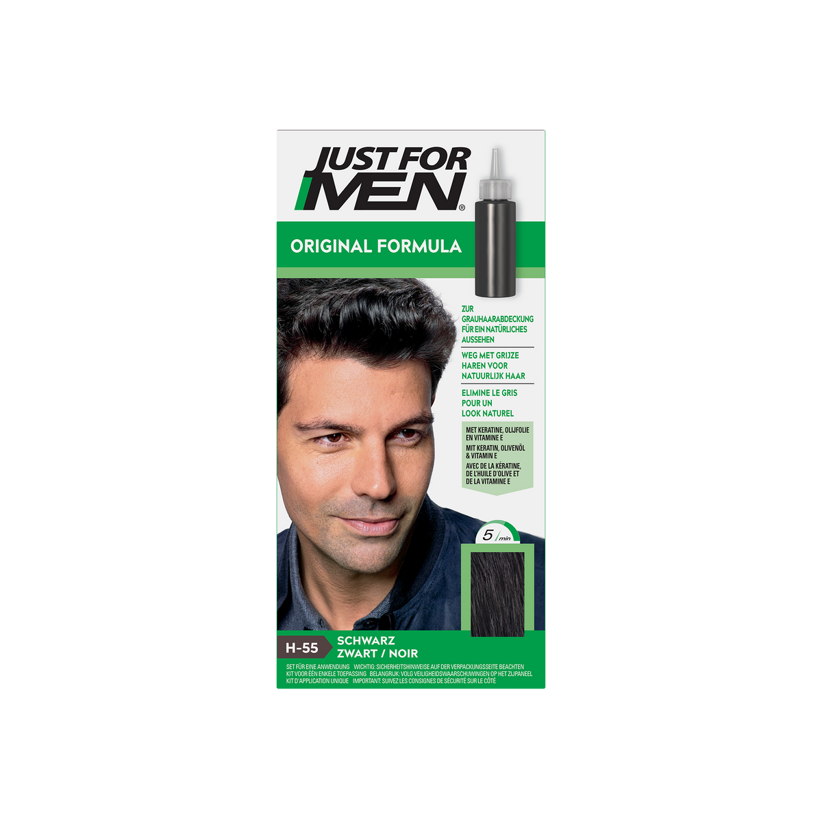 Just For Men Zwart H55 1.00 Set