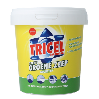 Tricel Goudzeep kuipje groen bio 750.00 Gram