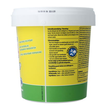 Tricel Goudzeep kuipje groen bio 750.00 Gram