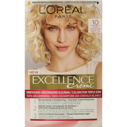 Excellence Excellence 10 Extra lichtblond 1 Set