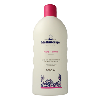 Melkmeisje Bad & douche pioenroos 2.00 Liter