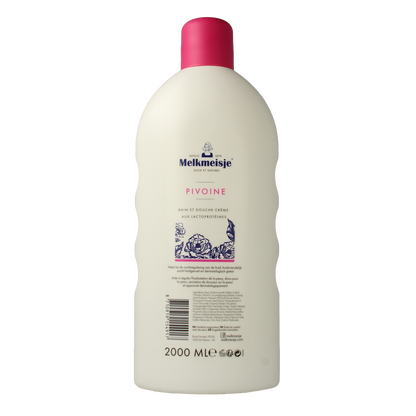 Melkmeisje Bad & douche pioenroos 2.00 Liter