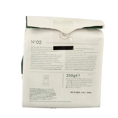 Simon Levelt Cafe pads forte superior blend bio 36 Stuks
