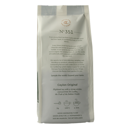 Simon Levelt Ceylon original bio 90 Gram