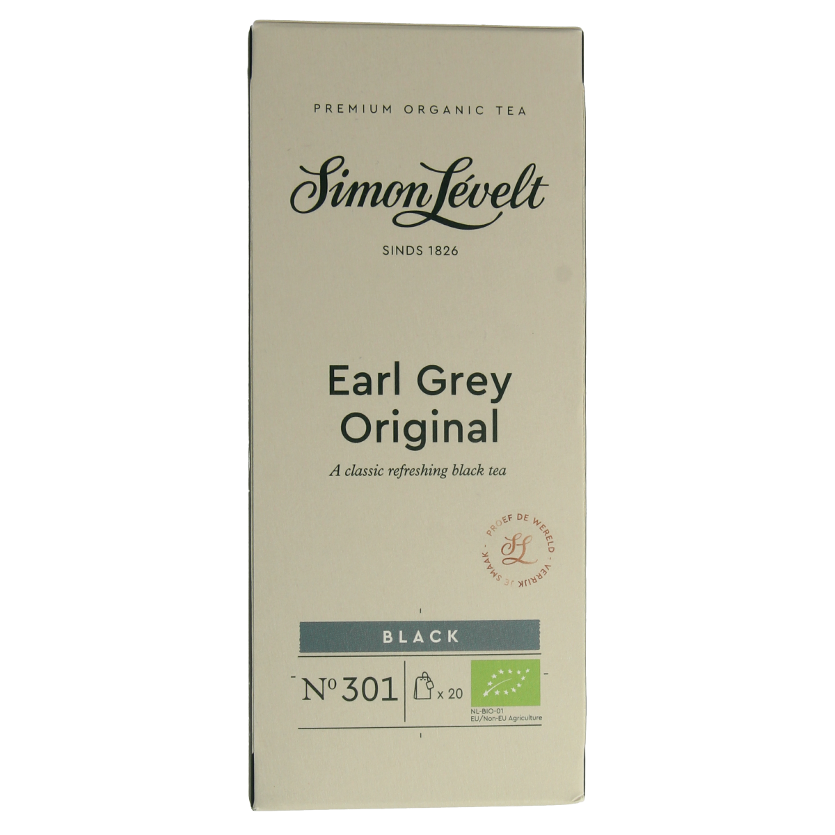 Simon Levelt Earl grey bio 20.00 Zakjes