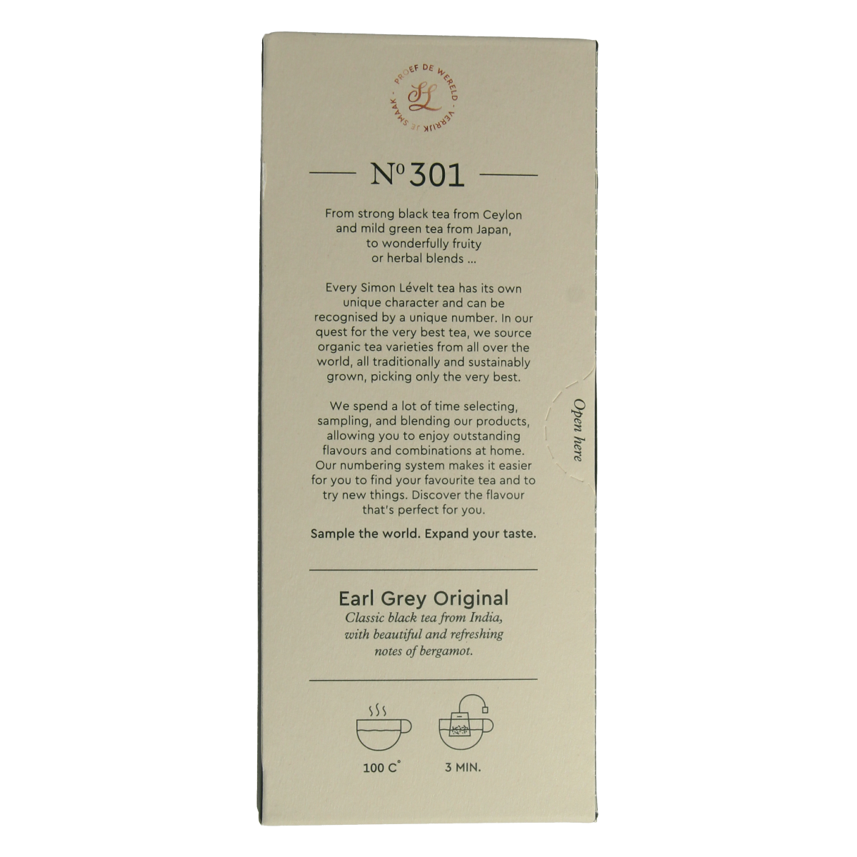Simon Levelt Earl grey bio 20.00 Zakjes