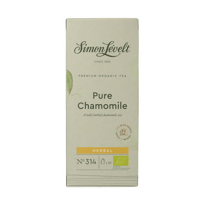 Simon Levelt Pure chamomile bio 20.00 Zakjes
