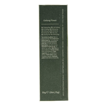 Simon Levelt Oolong Finest bio 20.00 Zakjes