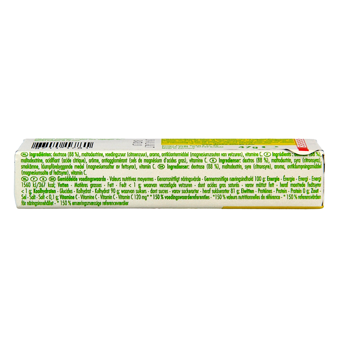 Dextro Citroen tablet met vitamine C 47 gram 1.00 Rol