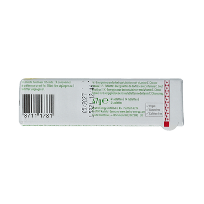 Dextro Citroen tablet met vitamine C 47 gram 1.00 Rol