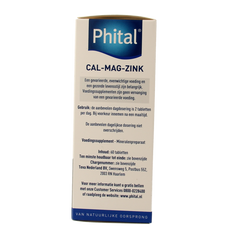 Phital Cal mag zink 60 Tabletten