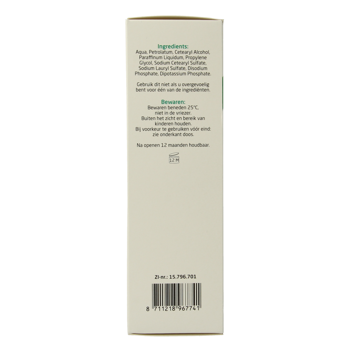 Teva Vaselinelanettecreme FNA 100.00 Gram
