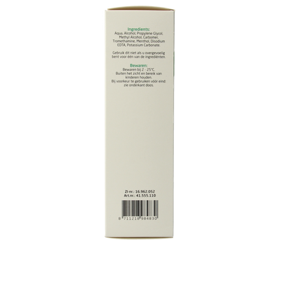 Teva Levomenthol koelgel 1% 100.00 Gram