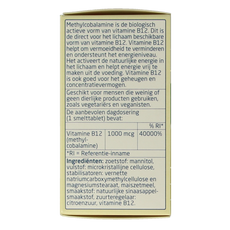 Teva Vitamine B12 1000mcg 120.00 Tabletten