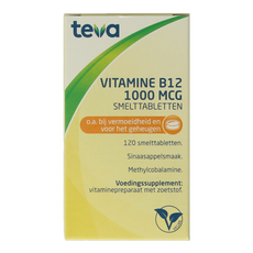 Teva Vitamine B12 1000mcg 120.00 Tabletten