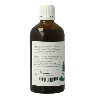 Balancepharma HGP034 Gemmoplex parasitaire lymf 100.00 Milliliter