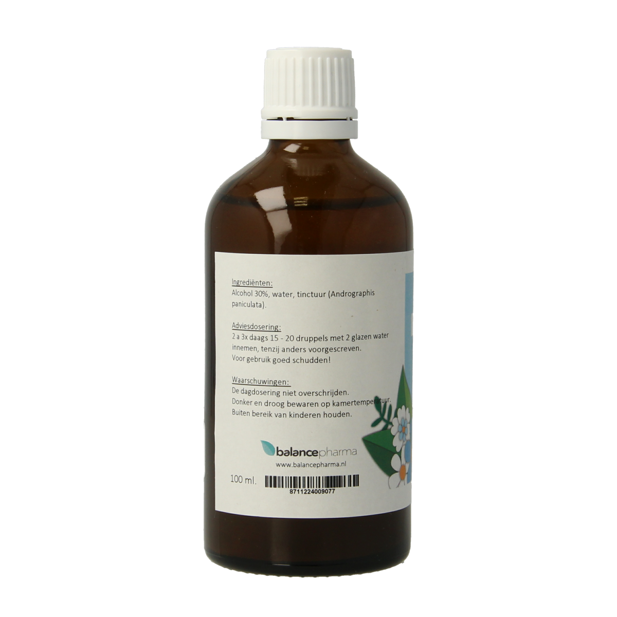 Balancepharma Andrographis paniculata tincturen 100.00 Milliliter