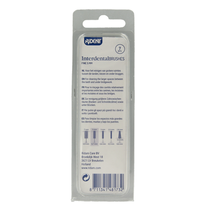 Rident Interdentale borstel 5 mm 7 Stuks