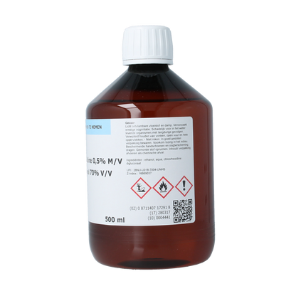 Orphi Chloorhexidine 0.5% in ethanol 70% 500.00 Milliliter