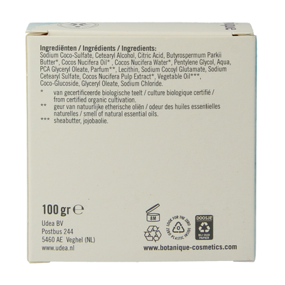 Botanique Body & face bar kokos 100.00 Gram
