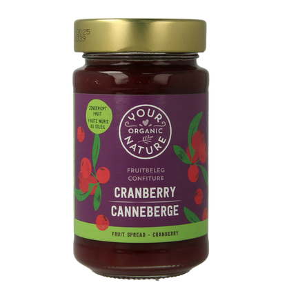 Your Organic Nature Fruit beleg cranberry bio 250.00 Gram
