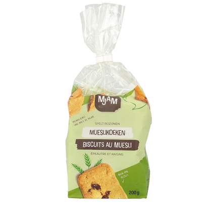 Mjam Mueslikoek spelt bio 200.00 Gram