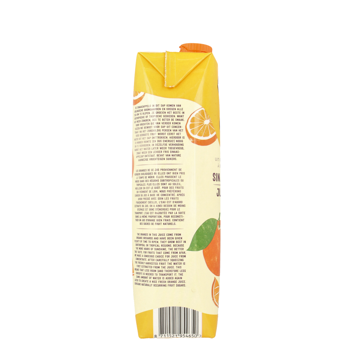Your Organic Nature Sinaasappelsap bio 1.00 Liter