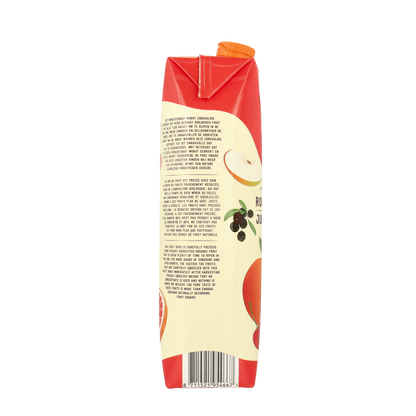 Your Organic Nature Rood fruit sap bio 1.00 Liter