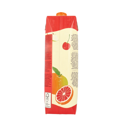 Your Organic Nature Rood fruit sap bio 1.00 Liter