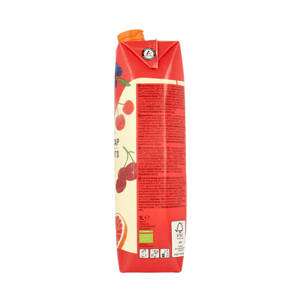 Your Organic Nature Rood fruit sap bio 1.00 Liter