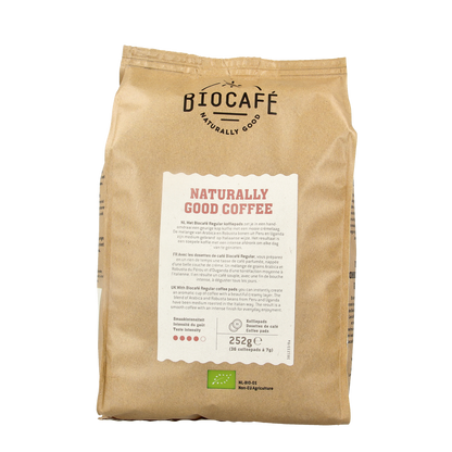 Biocafe Coffee pads regular bio 36.00 Stuks