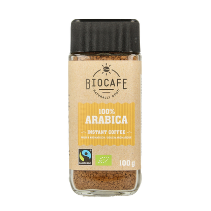 Biocafe Instant koffie bio 100.00 Gram