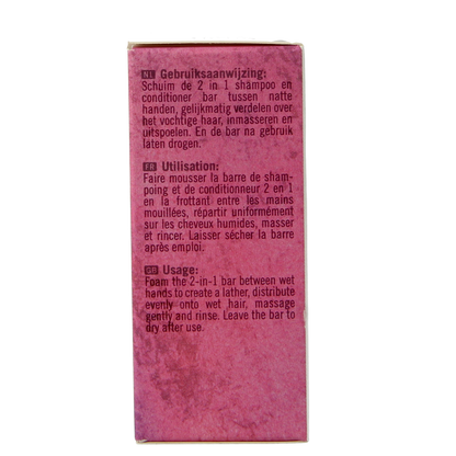 Botanique 2-in-1 Shampoo conditioner bar roos & vijg 100.00 Gram